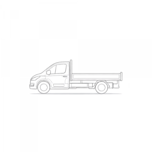 Illustration of a dropside van