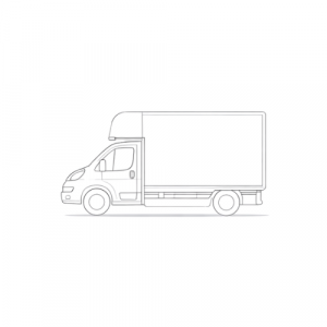Luton van illustration