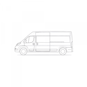 Illustration of a panel van